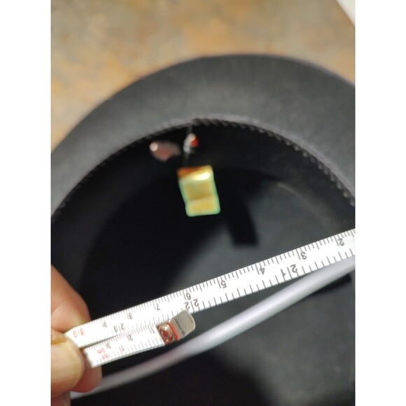 Hats of Character Bowler Derby Hat Fenton New York Hand Blocked Mens 6 7/8 VTG - Picture 14 of 14